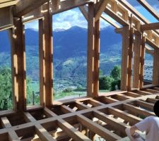 Vue sur la station de la Plagne - CC-BY-NC-SA