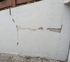 Fissures mur