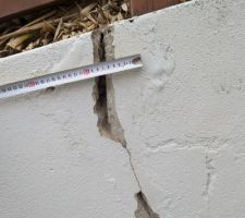Fissures mur