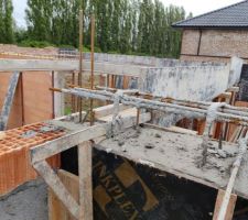 Ferraillage porte &agrave; faux