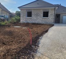 Terrassement terminé !