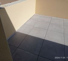 Toiture Terrasse sur plot (carrelage point p)