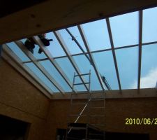 Vu intérieure du patio