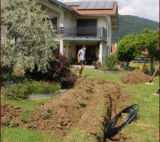 Drainage terrain