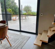 Transition interieur - terrasse