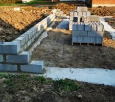 Elevation du vide-sanitaire 18 04 2023