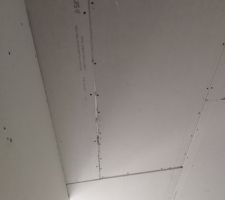 Placo plafond salle de bain