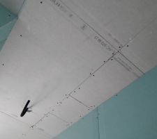 Plafond de la douche