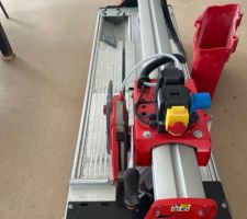 Ma scie à eau Rubi DCX 250 Expert 1250