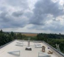 Vue à 180° du toit