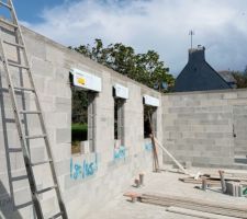 Evolution normale du chantier