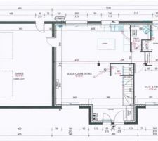 Plan rez-de-chaussée