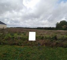 Panneau d?affichage de permis de construire