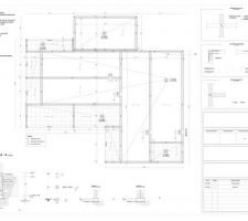 Plan des fondations