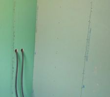 Placo salle de douche