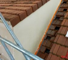 Application du crépi