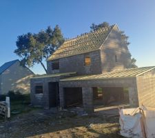 Fin de la charpente