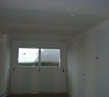 Premi&egrave;re couche de peinture