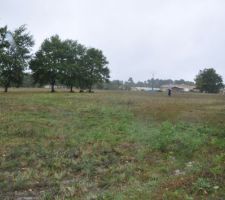 Voici le terrain de 2300m2