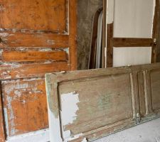Décapage des anciennes portes