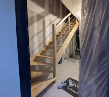Vitrification escalier