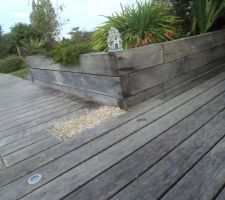 Réparation du plancher secteur pompe et accès au tuyau
