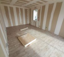 Carrelage en cours