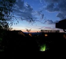 Crépuscule d'été côté ouest