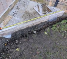 Carrelage su muret de clôture