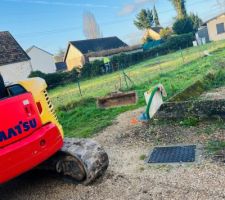 Ouverture chantier implantation et terrassement sois le soleil