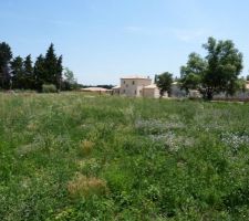 Photographe positionn&eacute; au nord ouest du terrain