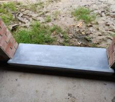 Pierre bleue baie vitr&eacute;e