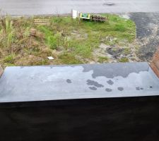 Pierre bleue &agrave; l'&eacute;tage (lucarne)