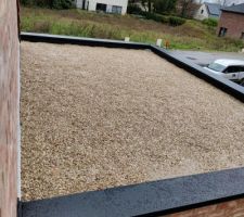 Toiture plate (garage)