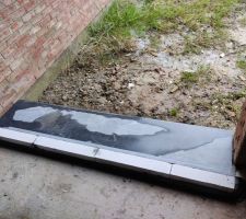 Pierre bleue baie vitr&eacute;e