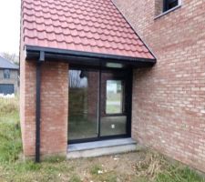 Facade arrière avec fenêtres