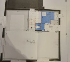 Plan de la maison RDC