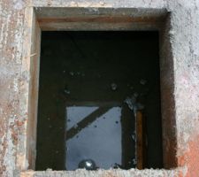 Le vide sanitaire est plein d'eau...