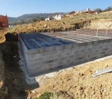 Dalle sur vide sanitaire