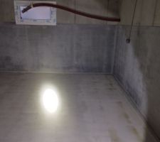 Cuvelage cave terminé