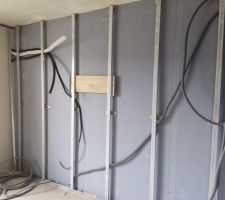 Cloison de séparation avec le voisin