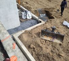 Puits à infiltration en sortie des drains périphériques - CC-BY-NC-SA