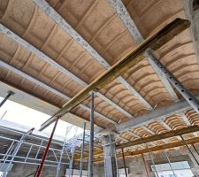 Pose des hourdis du R+1