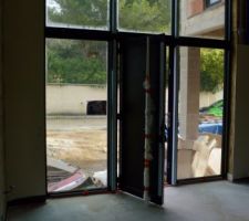 Coulage de la chape fluide à base ciment