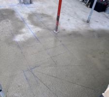 Dessin de l'escalier