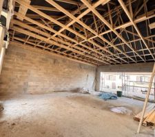 Garage/Cellier écran sous toiture