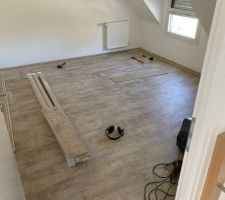 Pose Parquet chambre