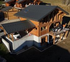 Photo de la maison prise au drone - CC-BY-NC-SA