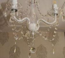 D&eacute;tail plafond du "grand salon"