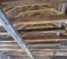 Rénovation et consolidation des anciennes poutres